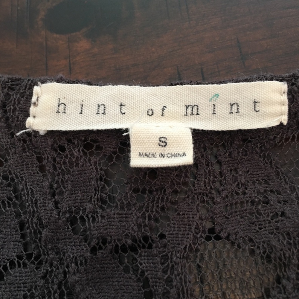 Floral Hint of Mint tank top - Picture 4 of 6
